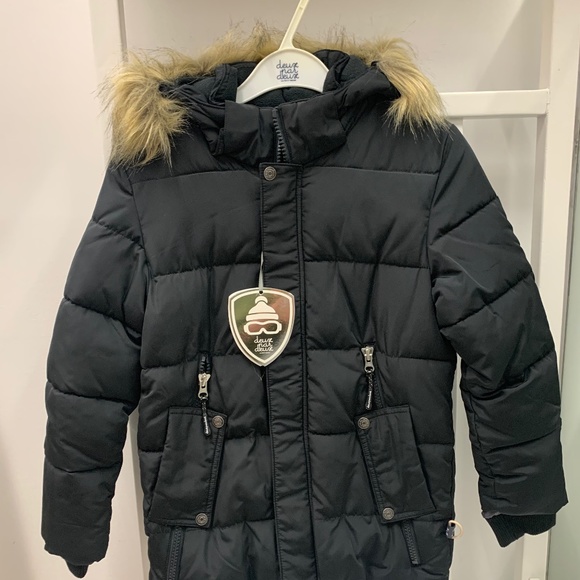 Deux par deux boys winter parka puffer jacket - Picture 1 of 5